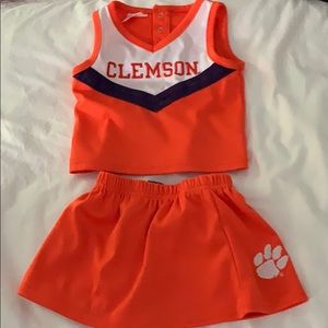 Clemson tiger cheerleader outfit